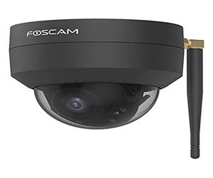Foscam D4Z-B - Telecamera IP Wi-FI per esterni, motorizzata, 4 MP, zoom ottico x4, rilevamento del movimento intelligente, 1 unità (confezione da 1), colore: Nero