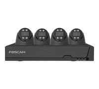Foscam FNA108E-T4-2T black LAN IP-Kit videocamere sorveglianza 8 canali con 4