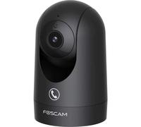 Foscam R8M telecamera di sorveglianza interna girevole e orientabile 4K 8MP Dual Band WLAN con rilevamento radar e funzione di tracciamento automatico (nero)