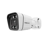 FOSCAM Telecamera IP da 8 MP PoE per esterni con faretti e sirena V8EP Bianco