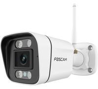 Foscam Telecamera IP, V5P, Dual WLAN, 2,4/5 GHz, 5 MP, sicurezza, rilevamento umano/veicolo, audio, visione notturna a colori, sirena di allarme.