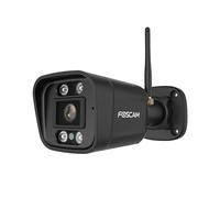 FOSCAM - Telecamera Wifi Da Esterno Con Faretti E Sirena - V8p Nero