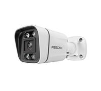 Foscam V5EP - Telecamera PoE da esterno, 5 Megapixel, 108°, Audio, Faro, Sirena