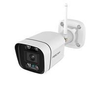 Foscam V5P - Telecamera Wi-Fi da esterno, 5 Megapixel, 108°, Audio, Faro, Sirena