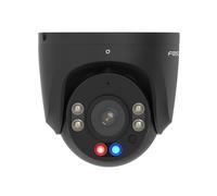 FOSCAM W5EP - Telecamera PoE da esterno (IP66), Ultra HD 3K (5.0 Megapixel), WDR, Angolo di visuale 108°, Visione notturna a colori + IR, Audio bidirezionale, LED e Sirena di allarme integrati