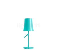 Foscarini Birdie Lampada da tavolo LED, turchese - 49 cm