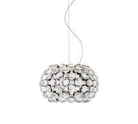 Foscarini Caboche Plus Lampadario Piccola On/off Trasparente