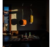 Foscarini Chouchin 2 sospensione LED, verde Foscarini