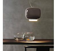 Foscarini Chouchin 3 sospensione LED, grigio Foscarini