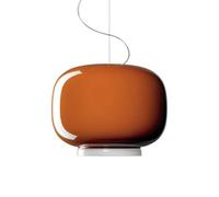 Foscarini Chouchin Lampada a sospensione, 1 - arancione - commutabile