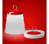 Foscarini Cri Cri lampada LED da esterni, rosso Foscarini