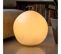 Lampada da tavolo Foscarini Hoba Grande, Ø 36 cm, accensione/spegnimento, vetro Foscarini