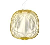 FOSCARINI lampada a sospensione SPOKES 2 LED in acciaio e alluminio verniciati