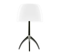 FOSCARINI lampada da tavolo LUMIERE GRANDE con DIMMER vetro soffiato e alluminio