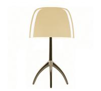 FOSCARINI lampada da tavolo LUMIERE GRANDE ON/OFF vetro soffiato e alluminio