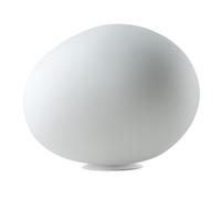 FOSCARINI lampada da tavolo POLY GREGG XL in polietilene bianco