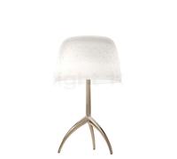 Foscarini Lumiere Lampada da tavolo grande, champagne/punteggiato - con interruttore