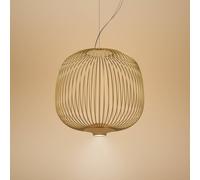 Foscarini Spokes 2 piccola sospensione dimming oro Foscarini