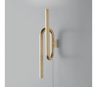 Foscarini Tobia applique a LED con cavo oro Foscarini