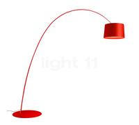 Foscarini Twiggy Elle Lampada ad arco LED, rosso cremisi - MyLight