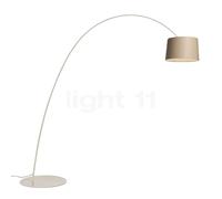 Foscarini Twiggy Elle Wood Lampada ad arco LED, greige - rovere