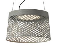 Foscarini Twiggy Grid LED sospensione, greige Foscarini