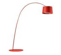 Foscarini Twiggy Lampada ad arco LED, rosso cremisi