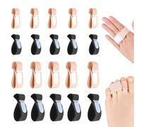 FOSDICK 20 Pezzi Stecca Dito Mano Bendaggi, Traspirante Dita a Martello, Regolabile Bendaggi Raddrizza Dita Piedi, Tutore Dito Piede per il Sollievo e il Sostegno Delle Dita di Mani e Piedi Ferite