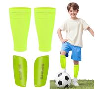 FOSDICK Parastinchi Calcio Bambino, Parastinchi Bambino con Tasca Ottimizzata, parastinchi da Calcio, Proteggono la Parte Inferiore Della Gamba, Adatto a Bambini e Bambine dai 6 ai 12 Anni