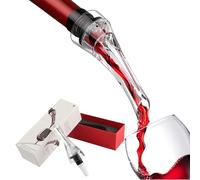 FosFun Aeratore per vino, beccuccio versatore per ventilazione per il tappo versatore per vino bianco e rosso, decantare vino con eleganza e semplicità
