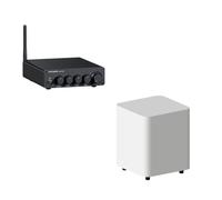 Fosi Audio BT30D Pro Mini Amplificatore Bluetooth e SW10 Subwoofer in bundle