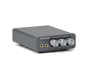 Fosi Audio K5 Pro Amplificatore per Cuffie, DAC USB C con Uscita 3,5 mm/RCA, Ingresso Microfonico/Ottico/Coassiale/USB Type C, Gaming DAC AMP Hi-Res per PS5/PC/MAC