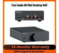 Fosi Audio Q6 Mini Desktop DAC AK4493S PCM 768kHz/32Bit DSD512 Hi-Fi DAC Per Amplificatore Stereo Amplificatore Per Cuffie Dac Convertitore Audio