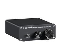 Fosi Audio TP-02 220Watt Amplificatore Subwoofer Mini Sub Bass Amp Digitale classe D Integrato per Subwoofer TDA7498E