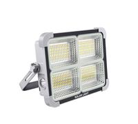 Fosingut Faro LED Ricaricabile 150W con Pannello Solare Portatile, 6 Modalità, Base Magnetic, 11000mAh Batteria Proiettore, Luce da Lavoro per Campeggio, Pesca, Cantiere