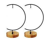 Fosinz - Ornamento a spirale in ferro, espositore con gancio a cui appendere piante o sfere di vetro, terrari, decorazione per Natale, per la casa o per matrimoni