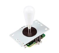 Fosiya Joystick Arcade 4 8 modi di pipistrello Top Ball Joystick per PC PS3 Xbox 360 Arcade1up Giochi Console Kit Parti (bianco)