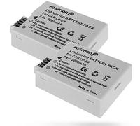 Fosmon 2X Batteria Premium LP-E8 LPE8, 2000mAh 7.4V Li-Ion, Compatibile con Canon EOS 550D, 600D, 650D, 700D, Rebel T2i, T3i, T4i, T5i, Kiss X4, X5, X6, DSLR e Fotocamere Digitali
