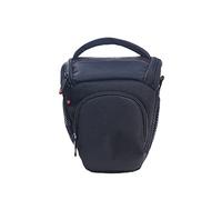 FOSOTO Custodia portatile DSLR/SLR, borsa fotografica multifunzione professionale con tracolla rimovibile per fotocamera Canon EOS 250D 2000D 4000D, Nero , Custodia portatile per fotocamera DSLR/SLR