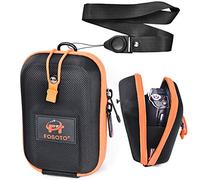 FOSOTO Custodia rigida in EVA per fotocamera Canon PowerShot SX730 SX620 G7 X Mark2 G9 X mark2, Panasonic LUMIX TZ90 TZ70 TZ80 con custodia per fotocamera digitale all-in-one, Nero , Compatto