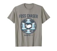 FOSS Chaser Route 1 Tangenziale Islanda Maglietta