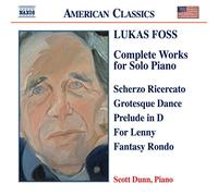 Foss Lukas - Complete Works For Solo Piano