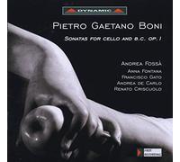 Pietro Gaetano Boni – Sonate per violoncello e basso continuo, Op. 1 – CD
