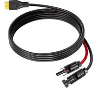 FOSSiBOT Cavo solare con spina XT60, XT60, cavo di prolunga da 5 m, cavo di ricarica solare F800 F1200 Portable Powers tation, generatori solari, 14 AWG