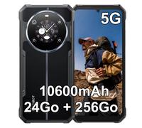 Fossibot F109 24 GB 256 GB 5G Dual SIM Batteria 10600 mAh Impronta digitale NFC Robusto