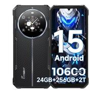FOSSiBOT F109S Telefono Cellulare Android 15 (2025), doppio schermo, 6,745'' HD, batteria 10600 mAh/18W, 24GB RAM + 256GB ROM/TF 2TB Smartphone, 50MP, NFC/5G Wifi/GPS/IP68 / IP69K