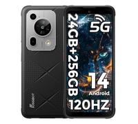 FOSSiBOT F112 Pro 5G Rugged Phone Smartphone, 6.88'' HD+ 120Hz, Android 14, 24GB+256GB/1TB, 7150mAh/18W, 50MP+16MP, Doppia slot SIM, Face ID, OTG, GPS, NFC,IP68/69K