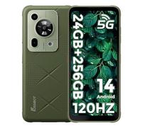 FOSSiBOT F112 Pro 5G Rugged Phone Smartphone all'aperto 6.88''HD+ 120Hz, Android 14 OS, 24GB+256GB+1TB 7150mAh/18W, 50MP+16MP Doppia slot SIM, Face ID, OTG, GPS, NFC,IP68/69K