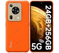 FOSSiBOT F112 PRO Rugged Smartphone 5G - 24GB+256GB/1TB, 7150mAh Telefono Indistruttibile, 6.88" HD+ 120Hz Cellulare da Lavoro Antiurto Android 14, 50MP+16MP Smartphone Rugged, Dual SIM/NFC/IP68/69K