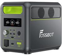FOSSiBOT F1200 Centrale Elettrica Portatile e Generatore Solare, Batteria di Backup LiFePO4 da 1024 Wh Power station, Uscita CA 1200 W (Picco 2400 W), adatta per Camper e Viaggi All'aperto